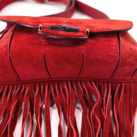 gucci nouveau fringe leather shoulder bag|gucci textured leather shoulder bag.